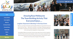 Desktop Screenshot of amazingracemelbourne.com.au