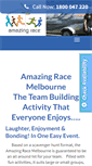 Mobile Screenshot of amazingracemelbourne.com.au